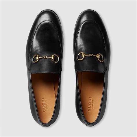 gucci women's logo leather loafers|Gucci fur loafer.